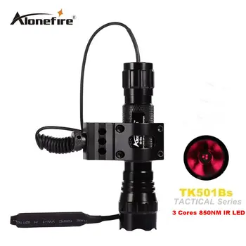 

AloneFire 501B Waterproof 5W 850nm IR Infrared LED Flashlight Torch for Night Vision Camera and Camcorder