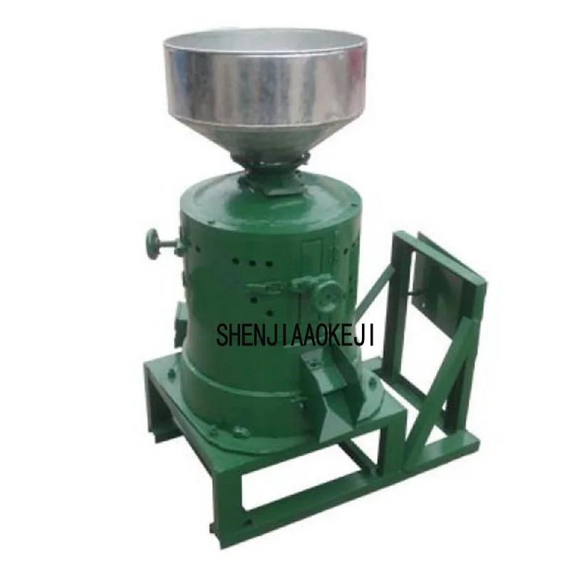 

1PC ZX-200 Rice mill paddy rice husk peeling machine corn grits grinder grain mill machine high output peeling rice mill 380V