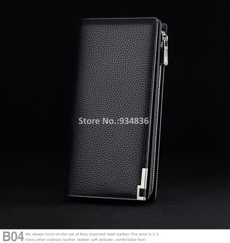 designer leather wallet