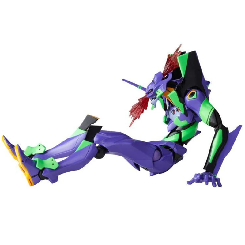 Тинейджеров Revoltech Аска Лэнгли сорью»(Evangelion Evolution EV-001 Тесты Тип-01 с светодиодный светильник ПВХ фигурка Коллекционная модель детские игрушки куклы 16 см