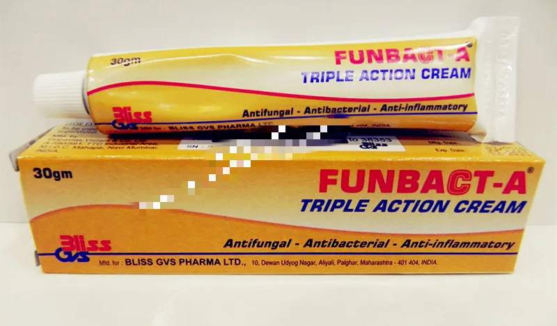 Funbact крем тройного действия 30g|Автозагары и бронзаторы для лица| |