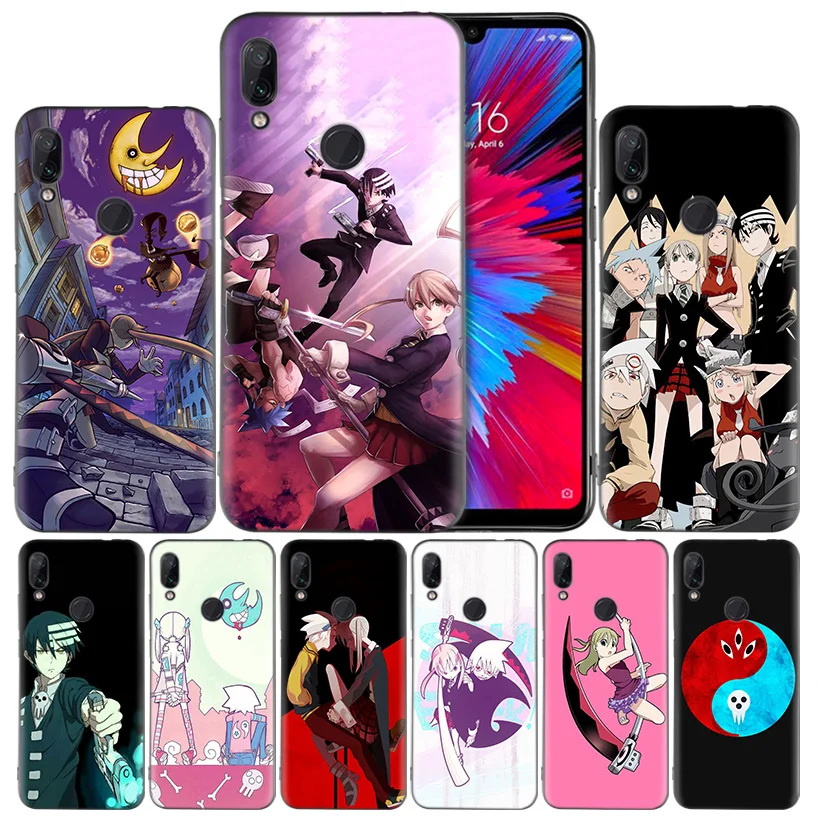 

Soul Eater Anime Silicone Case Cover for Xiaomi Mi 9 8 Play A1 A2 Redmi Note 7 6 6A 5 Plus S2 GO Lite Pro Pocophone F1