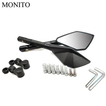 

Full CNC Aluminum Motorcycle Mirror Rearview Blind Spot Side Mirror For KAWASAKI GTR1400 Concours Z1000SX NINJA 1000 H2 H2R ZX10