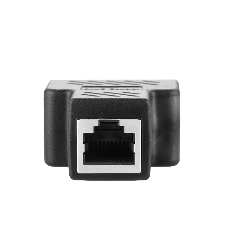 Urijk 1 шт. от до 2 способов RJ45 Женский сплиттер адаптер Разъемы интерфейс Ethernet