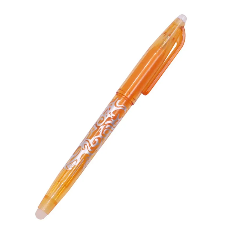 Стираемая ручка 3 шт или заправка 3 шт стираемая шариковая ручка хайлайтер цветные чернила 0,5 мм пуля перо на водной основе гелевая ручка канцелярские принадлежности