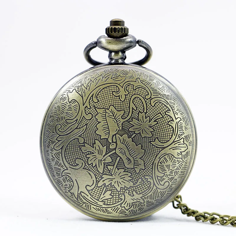 PB338-Bronze-Doctor-Who-Style-Fashion-Quartz-Pocket-Watch-With-Chain-Necklace-Pendant-Best-Gift-CF1023