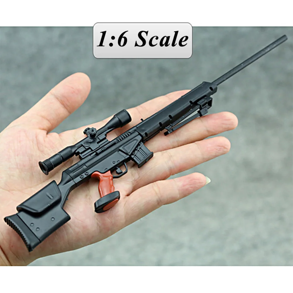 3 шт./компл. 1/6 масштаб MK14 MODO PSG 1 SVD снайперская винтовка оружейный пистолет 12