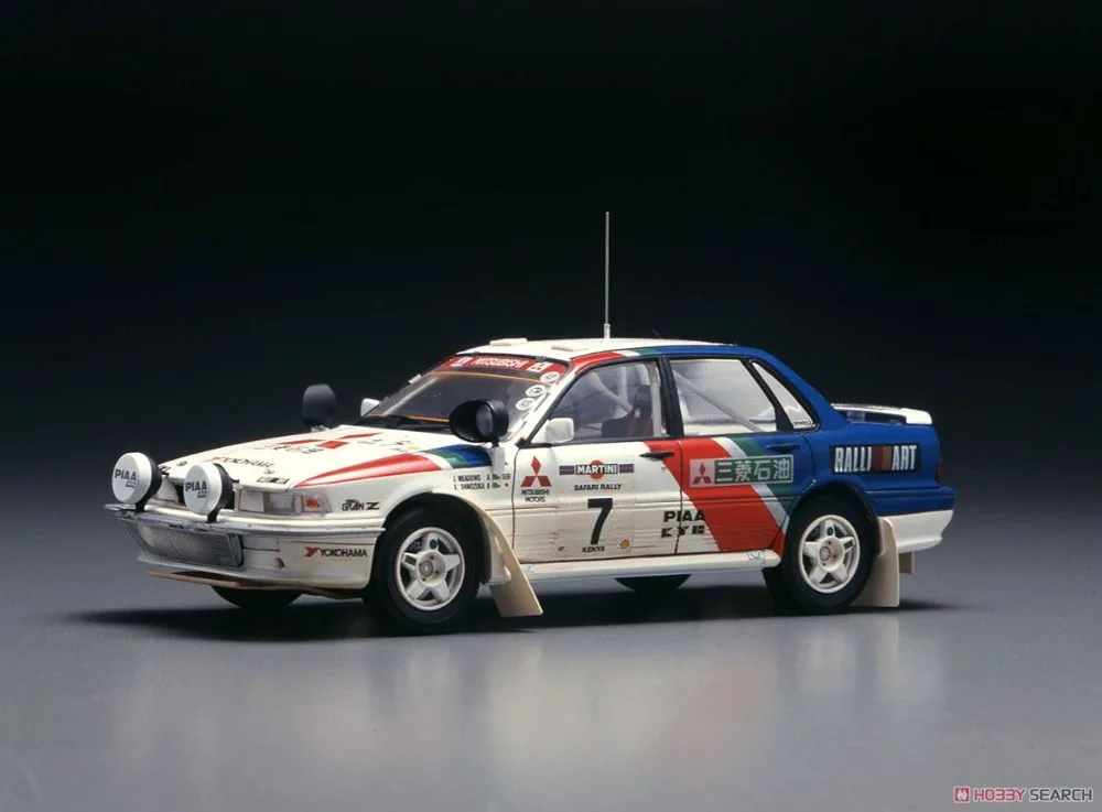 1/24 Hasegawa 20307 MITSUBISHI GALANT VR-4 1992 сафари ралли модель хобби