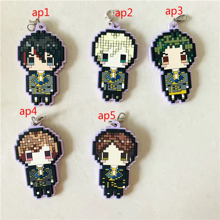 [ap] Clearance Sale Decoration Rubber Keychains Action Figure Phone Bag Toys for Children Christmas Gifts 3-5cm | Игрушки и хобби