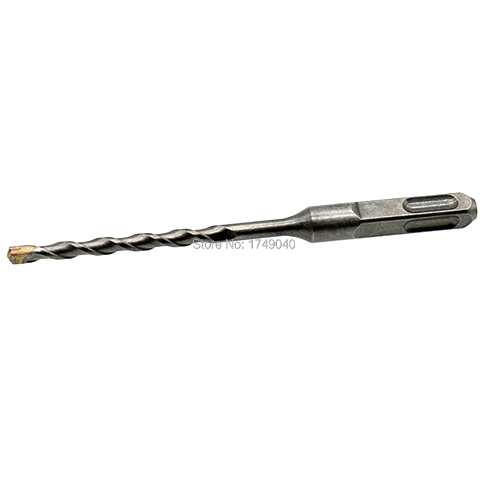 6mm Masonry Drill Bit 2 flute Carbide Tip Electric Hammer Rotary Concrete Drills 4 Slots SDS