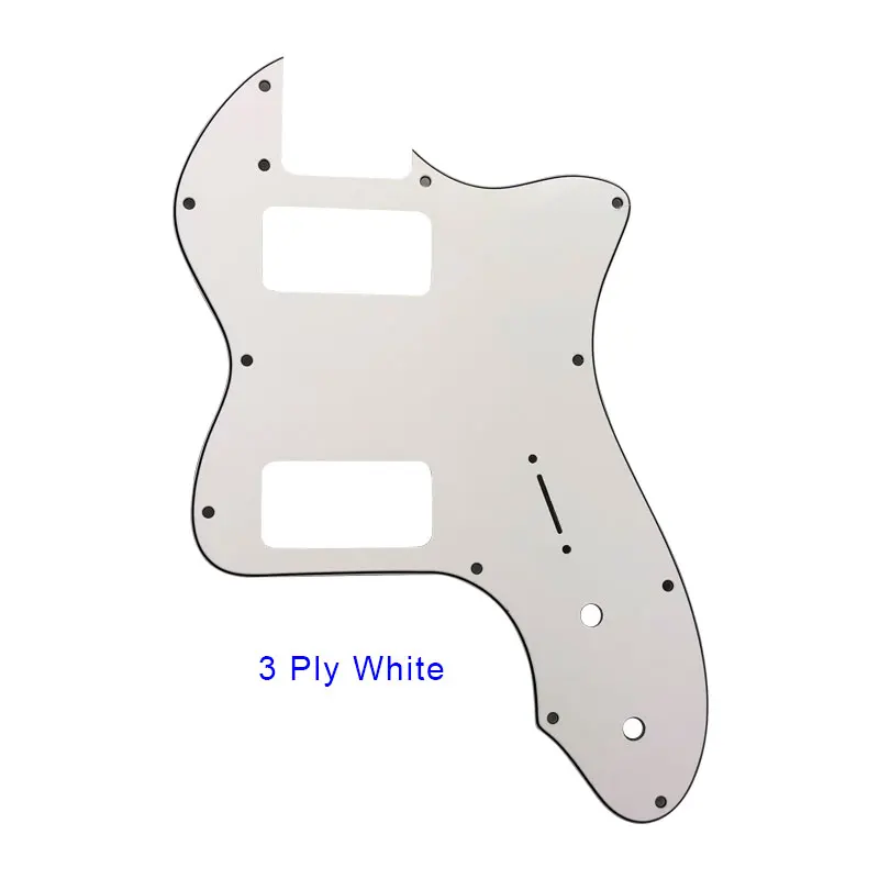 Pleroo гитарные детали накладки для Fender Classic 72' thinline гитара Telecaster pickguard скретч пластина с ТВ Jones Humbucker