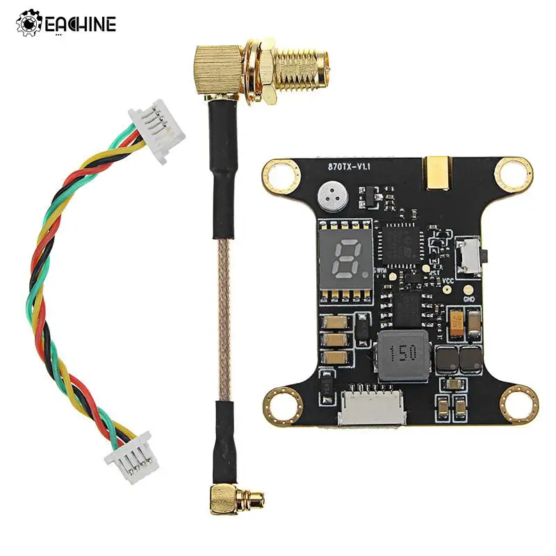 Оригинальный Eachine Wizard TS215 5 8G 72CH 25mw 200mw 500mw 800mw VTX для FPV Racing RC Дрон Квадрокоптер