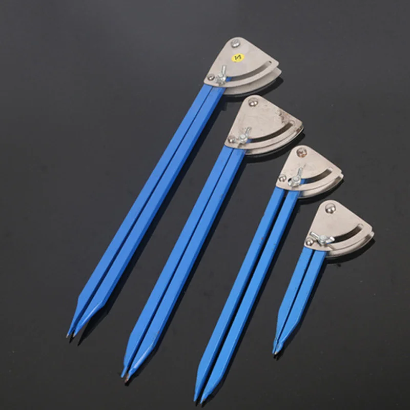 

150MM Adjustable Rotating Gauge Edge Divider Position Marker DIY Sewing Leather Metal Compass Craft Marking Tool