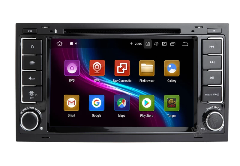 Cheap IPS SCREEN DSP 4G 2 din Android 9.0 CAR DVD PLAYER For VW Touareg T5 Transporter Multivan GPS radio multimedia navigation pc 9