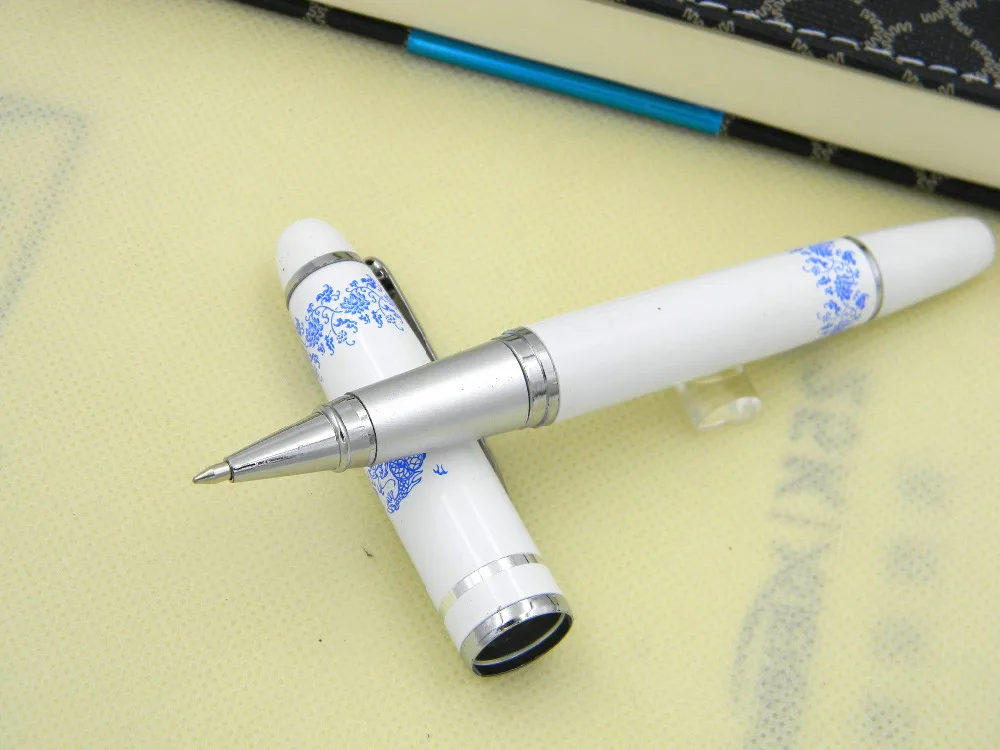 Chinese Dragon Chinese Blue and White Porcelain Pattern Rollerball penin Ballpoint Pens from