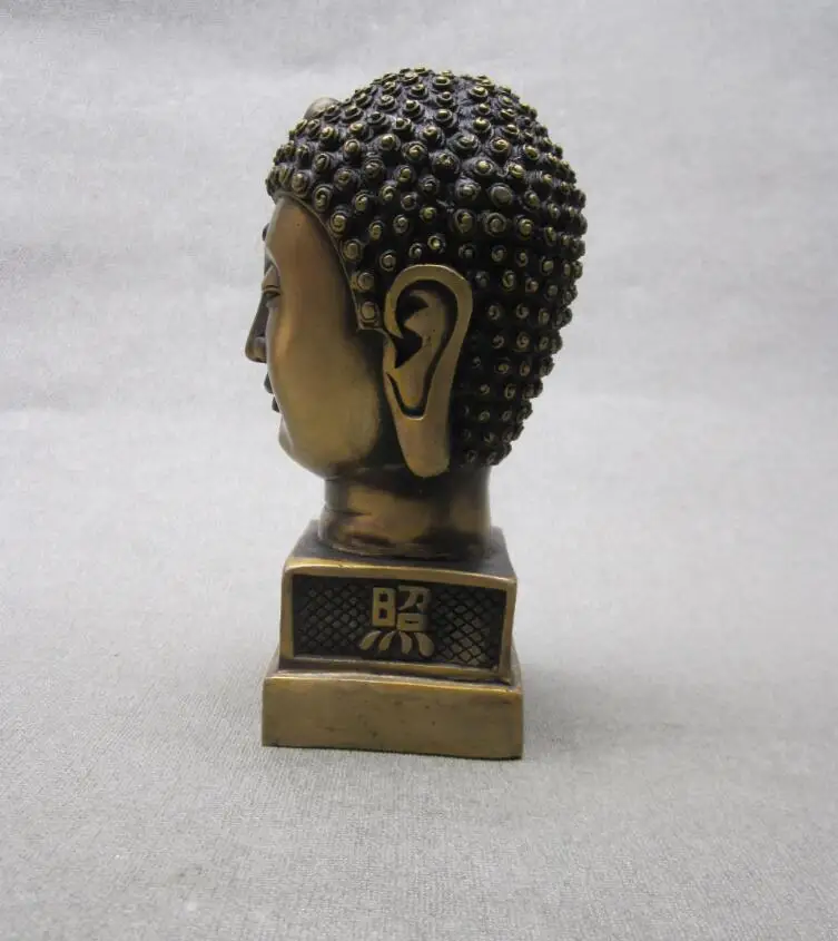 Ymying китайская голова древнего Будды/античная статуя/орнамент|ornament statue|head statuehead