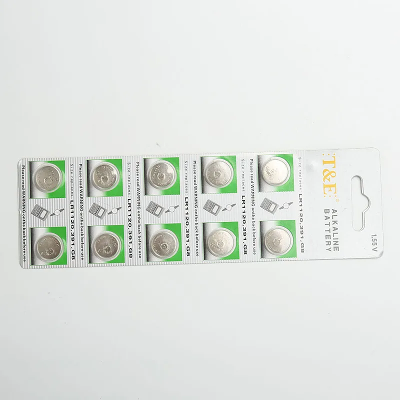 2018 New AG8 LR1120 LR1121W LR55 Watch Battery Coin Cells Batteries ...