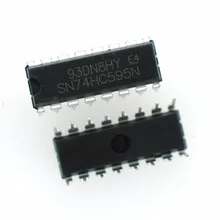 10 шт./лот 74HC595 74HC595N SN74HC595 SN74HC595N DIP IC DIP-14 лет