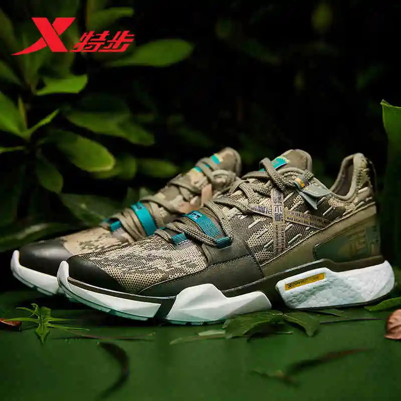 Xtep/Мужская обувь для отдыха; спортивные кроссовки для мужчин; повседневная обувь [Ali-Battle Of The Jungle]; 981219520857