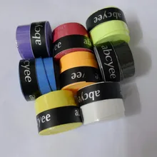 Abcyee липкие на ощупь сцепление теннис А(разные цвета), 60 шт. нарукавник для тенниса, ручка для бадминтонной ракетки, хват для бадминтона