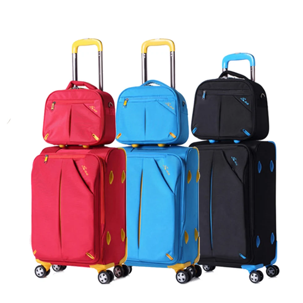 

LeTrend Spinner Rolling Luggage Set Korean version Suitcase Wheels 20 inch Women Carry On Trolley laptop Travel Bags