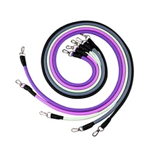 Горячая 11 шт./компл. тренировка йоги BeltsTubes Потяните веревку резиновый расширитель резинки фитнес с сумкой