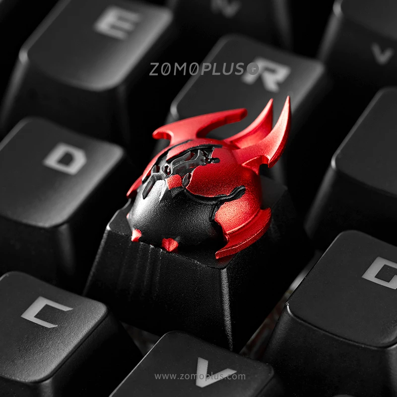 Zomo dota dota2 сердце Tarrasque Artisan Keycap CNC Анодированный Алюминиевый совместимый Cherry MX переключатели