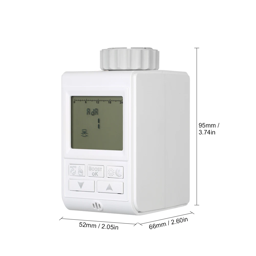 Программируемый таймер TRV термостат радиатор клапан привод термостат радиатора для обогревателя комнаты контролирующий температуру