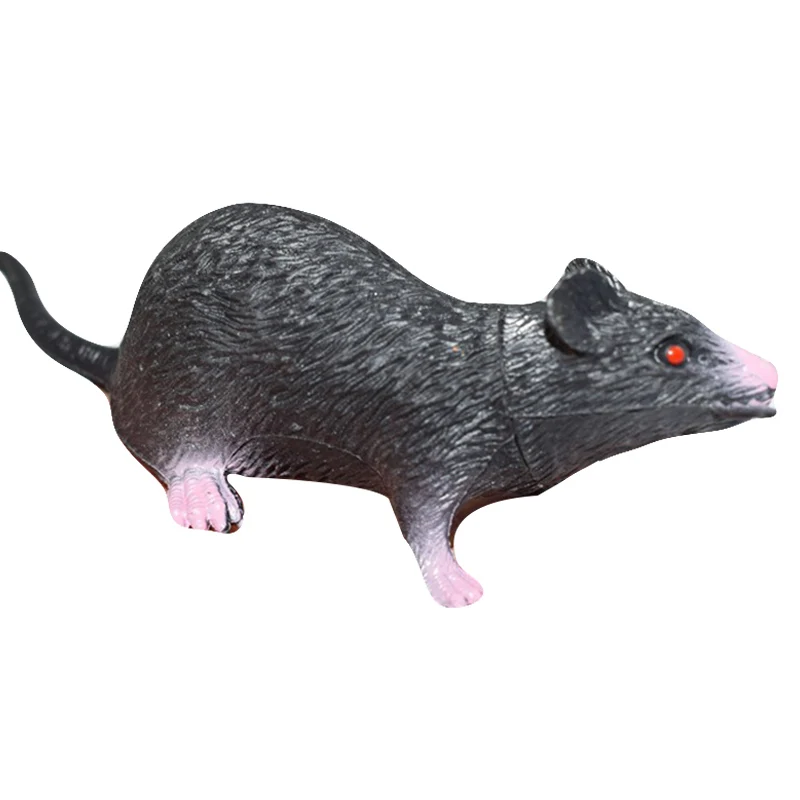 1Pc Plastic Rats Mouse Model Trick Toys Halloween Decor Tricks Pranks