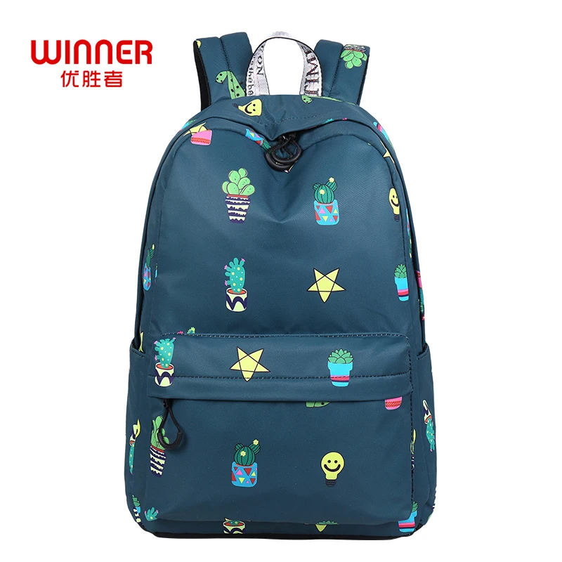 WINNER Daily Women Backpack For School Teenager Girls Flowers Printing Travel Backpacks Casual Floral Backpack Mochila 2018 WINNER Daily Women Backpack For School Teenager Girls Flowers Printing Travel Backpacks Casual Floral Backpack Mochila 2018