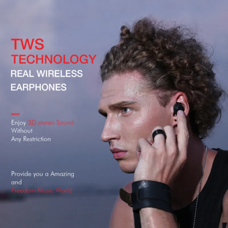 Auriculares estéreo resistentes al agua con micrófono para llamadas manos libres G1 2018 - 4