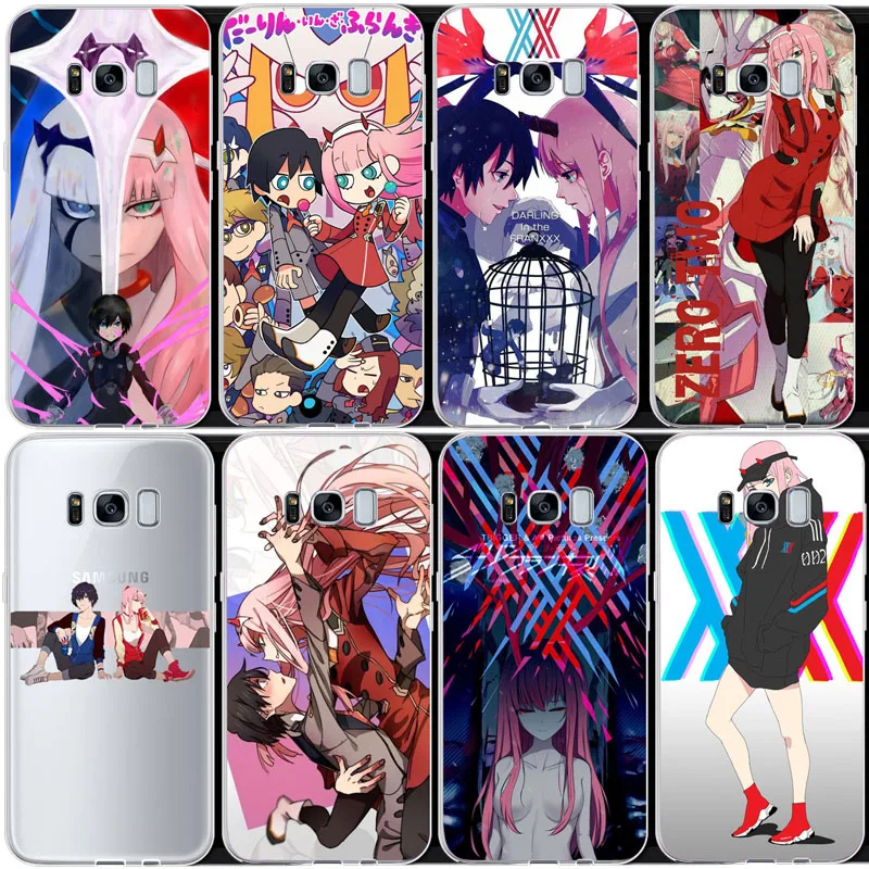 Горячий Дарлинг в FranXX чехол для Samsung Galaxy S7 S8 S6 S7EDGE S9 S9PLUS NOTE 3 8 9 последнее популярное