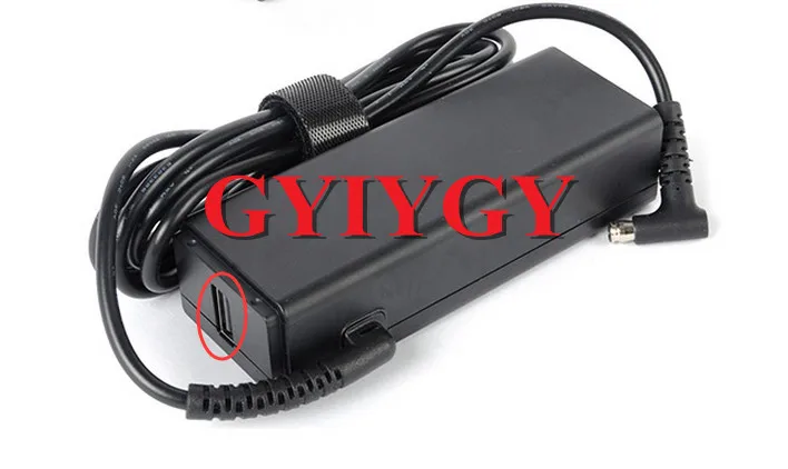

xly For FIT 13A 19.5V/5.0V 2.0 A PC USB Charger Adapter -Used U21367EA VGP-AC19V74 VGP-AC19V73 ADP-45DE B R33021