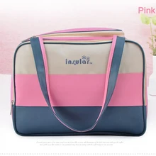 Полосатый Стиль классический водонепроницаемый детский подгузник сумка с прочное микроволокно многофункциональные детские Мумия сумка для подгузников