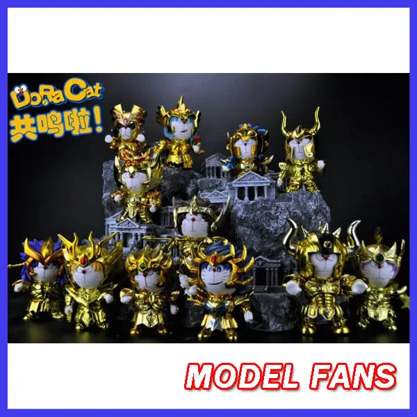 Модельные Поклонники Jacksdo - saint seiya cloth myth 12 gold Doraemon DoraCat Бесплатная доставка |