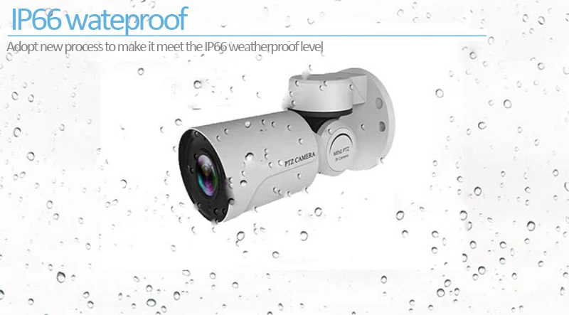 H.265 Starlight Audio in Outdoor 4X Zoom Bullet Wireless IP PTZ Network Camera Wi fi Camara CCTV wifi Security Camera Onvif 