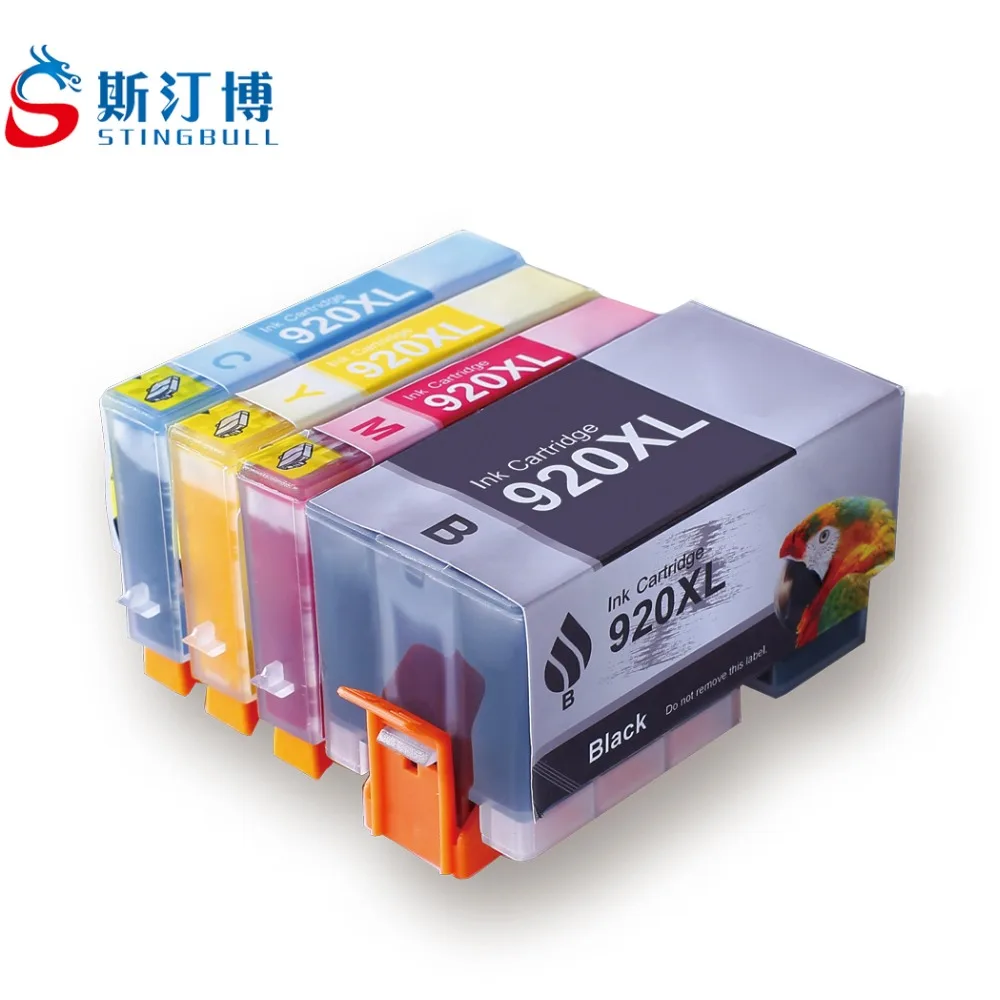 STINGBULL 920xl черный/цвет совместимый с женской офисной струей 6000 6500 6500A 7000 7500 7500A