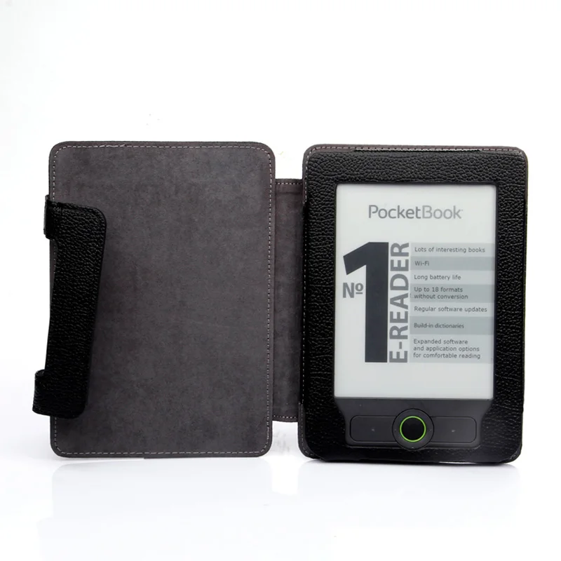 

Leather PU Protective Protect Case Skin Cover for PocketBook basic 3 611 613 6'' inch Tablet Accessories