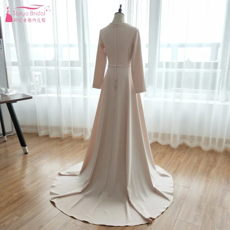 Элегантное мусульманское вечернее платье марокканский кафтан Robe De Soiree Дубай Кружевная аппликация торжественное платье с длинным рукавом платье на выпускной