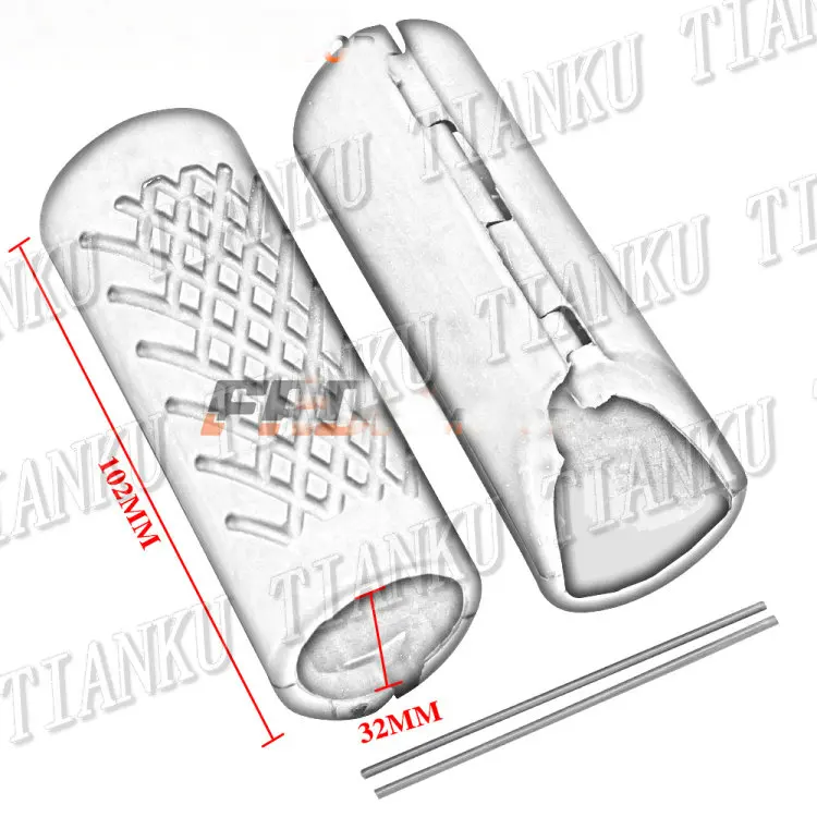 Защитная резиновая накладка для мотоцикла Rebel CMX 250 CA125 450 Gold Wing GL1500 GL1800 SHADOW ACE VLX