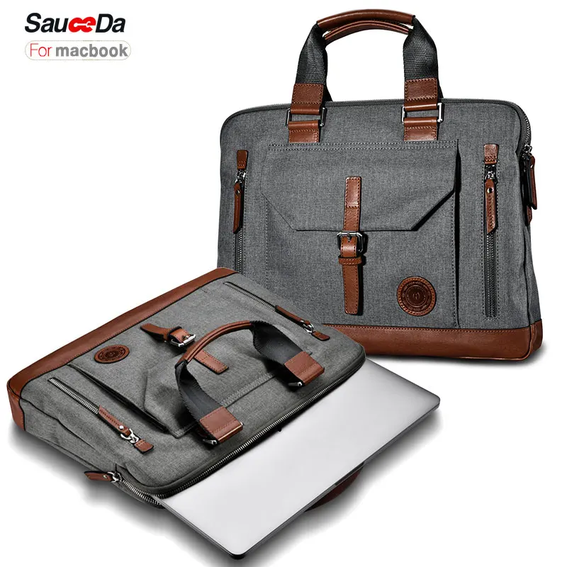 

For MacBook Pro 15 Portable KUMON laptop bag for macbook pro 13 A1706 A1708 A1707 Laptop Bags Cases for xiaomi air Accessories