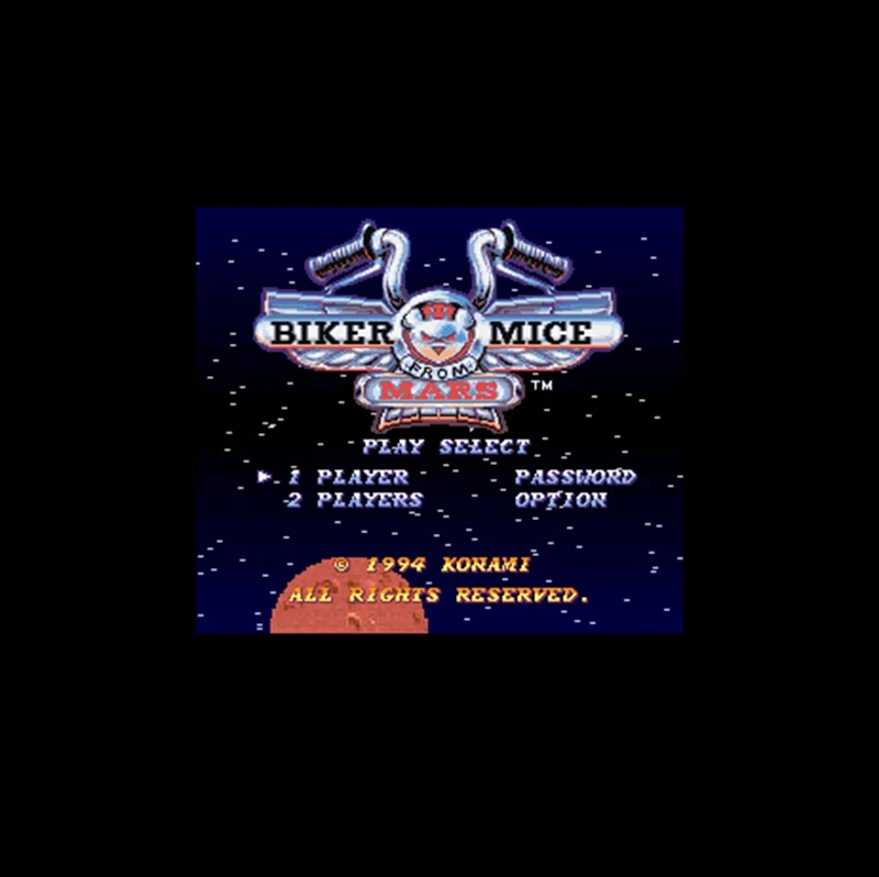 Байкерская мышь от Mars NTSC Версия 16 бит 46 пин большая серая игровая карта для