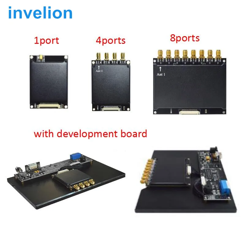 UHF RFID пассивный считыватель модуль комплект с 2dBi антенной, USB кабель и Оценка развития