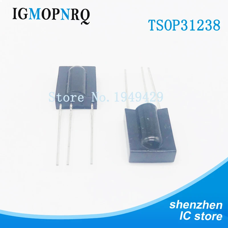 5 шт. TSOP31238 DIP-3 P31238 инфракрасный приемник 2 7-5 В 38 кГц Новый | Электронные компоненты