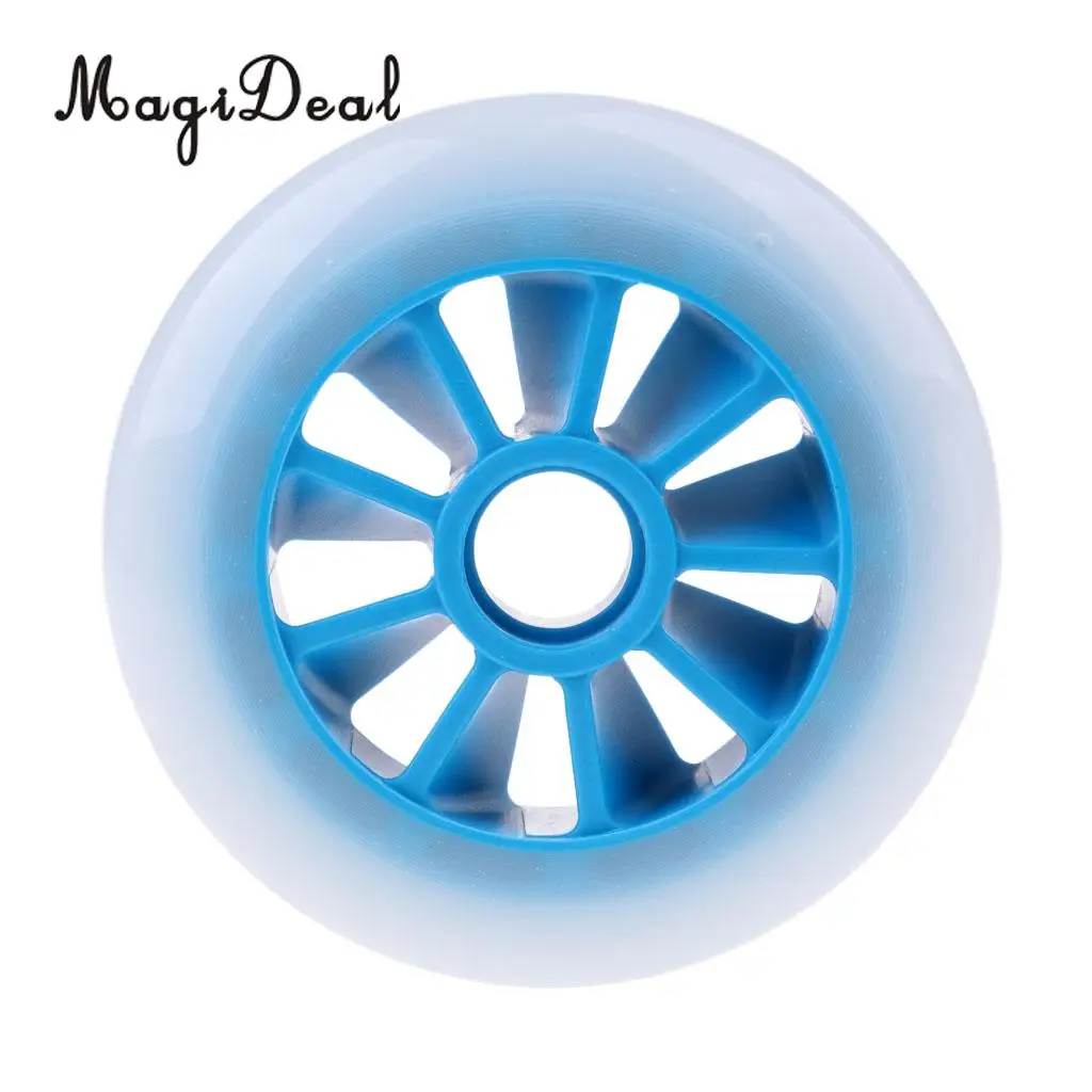 MagiDeal Outdoor PU Roller Inline Skates Wheel Replacement Racing Wheels 90mm/100mm/110mm