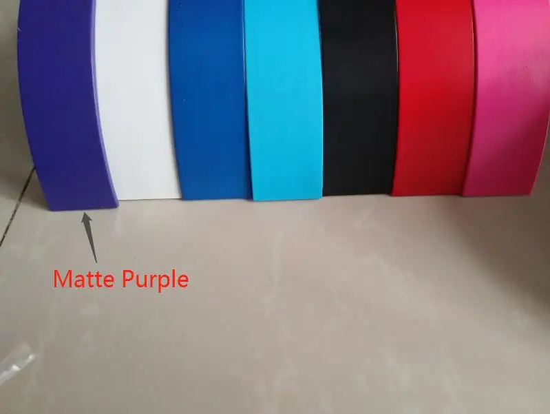 SHELKEE Замена верхней оголовье подушки pad Запасные части для Beats от dr. dre Solo HD проводной на ухо запчасти для ремонта наушников - Цвет: Matte Purple