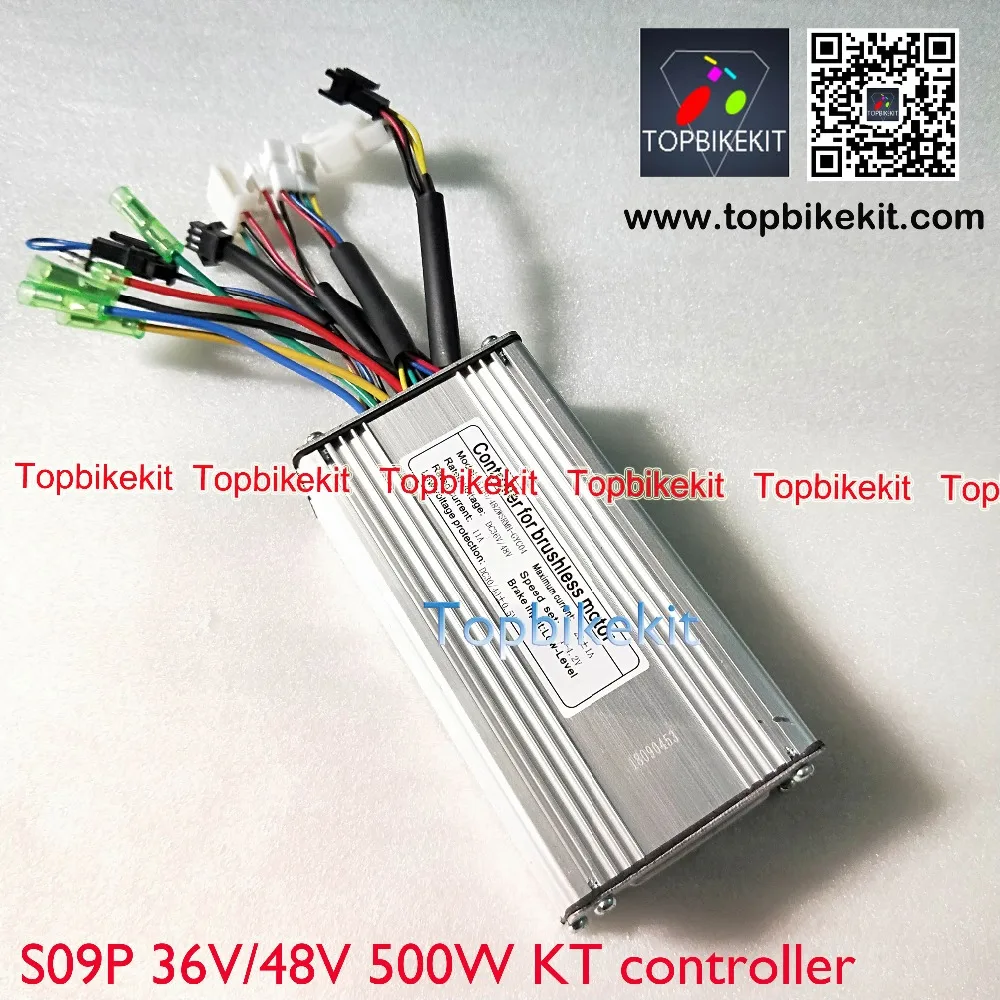 Sale Ebike controller S09P 36V 500W 48V 500W KT controller Torque Simulation Square Wave Controller for ebike 500W hub motor 2 Sale Ebike controller S09P 36V 500W 48V 500W KT controller Torque Simulation Square Wave Controller for ebike 500W hub motor 2