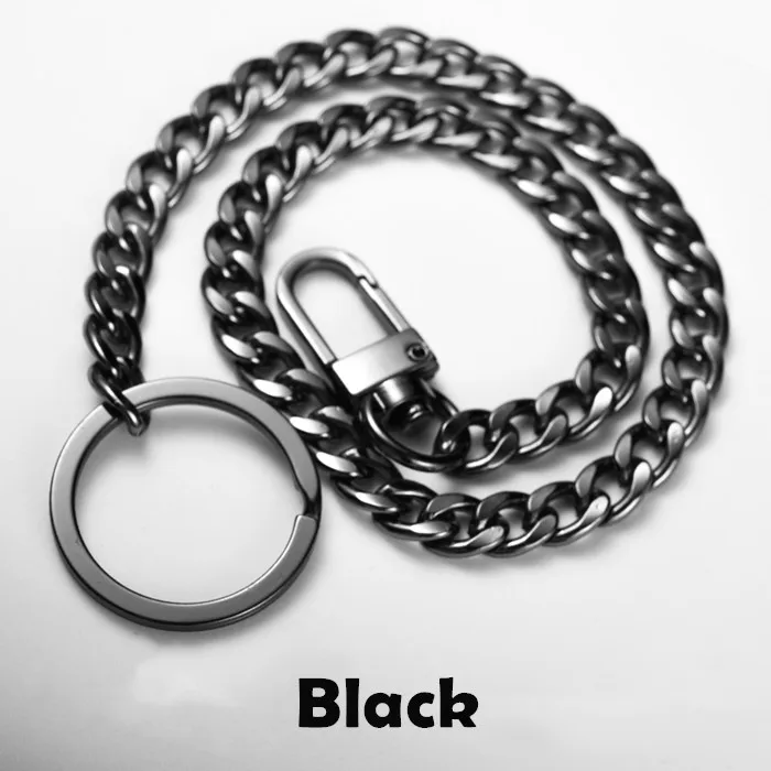 Full Metal Car Key Holder Couple Anti-lost Chain Simple Personality Large  Up Waist Hanging Key Clips Men Women - AliExpress