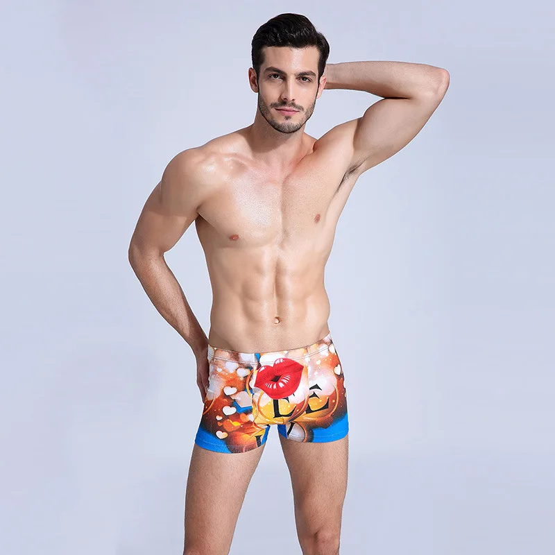 Sexy Men Underwear Boxers Gay Boxer Shorts Men Mens -5959