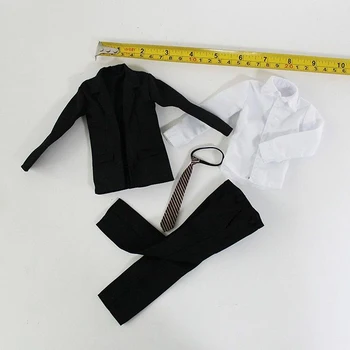 

1/6 Scale Male Clothes Suit Models Coat Pants Tie Shirt for 12''Bodies
